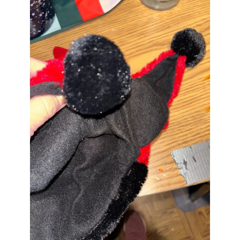 2 St Louis Cardinals Plush Bird Hat Cap with Logo and Pom Poms